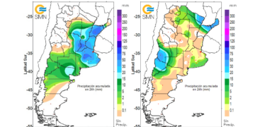 Comenzó la influencia de El Niño: trigo y maíz toman fuerza tras fuertes lluvias en el centro del país