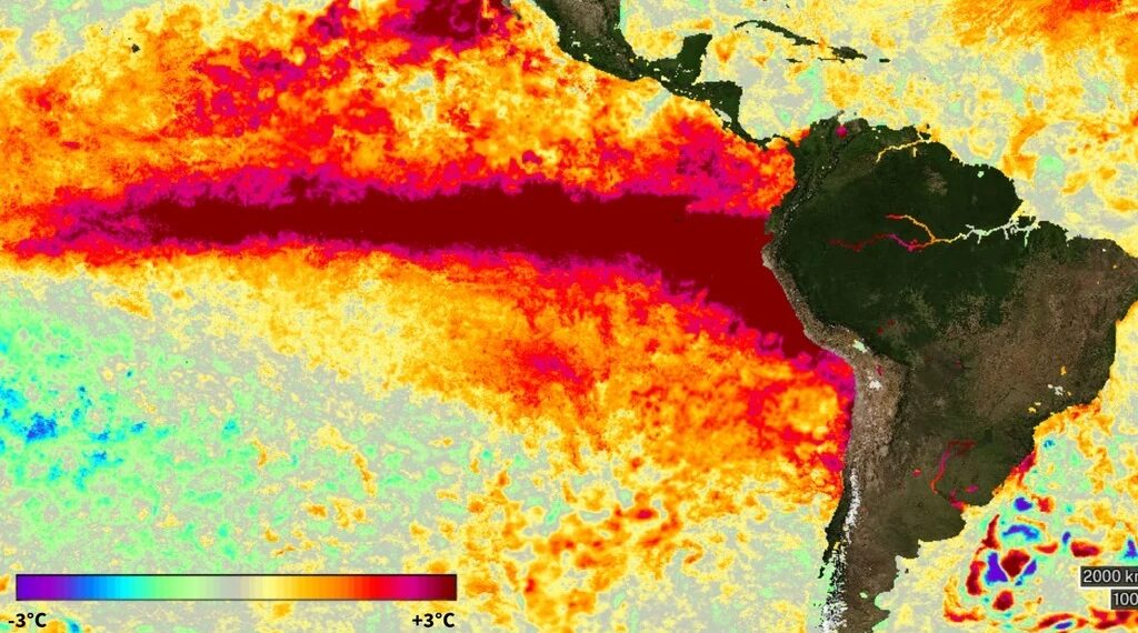 El Niño podría perder intensidad y pasar de muy fuerte a fuerte